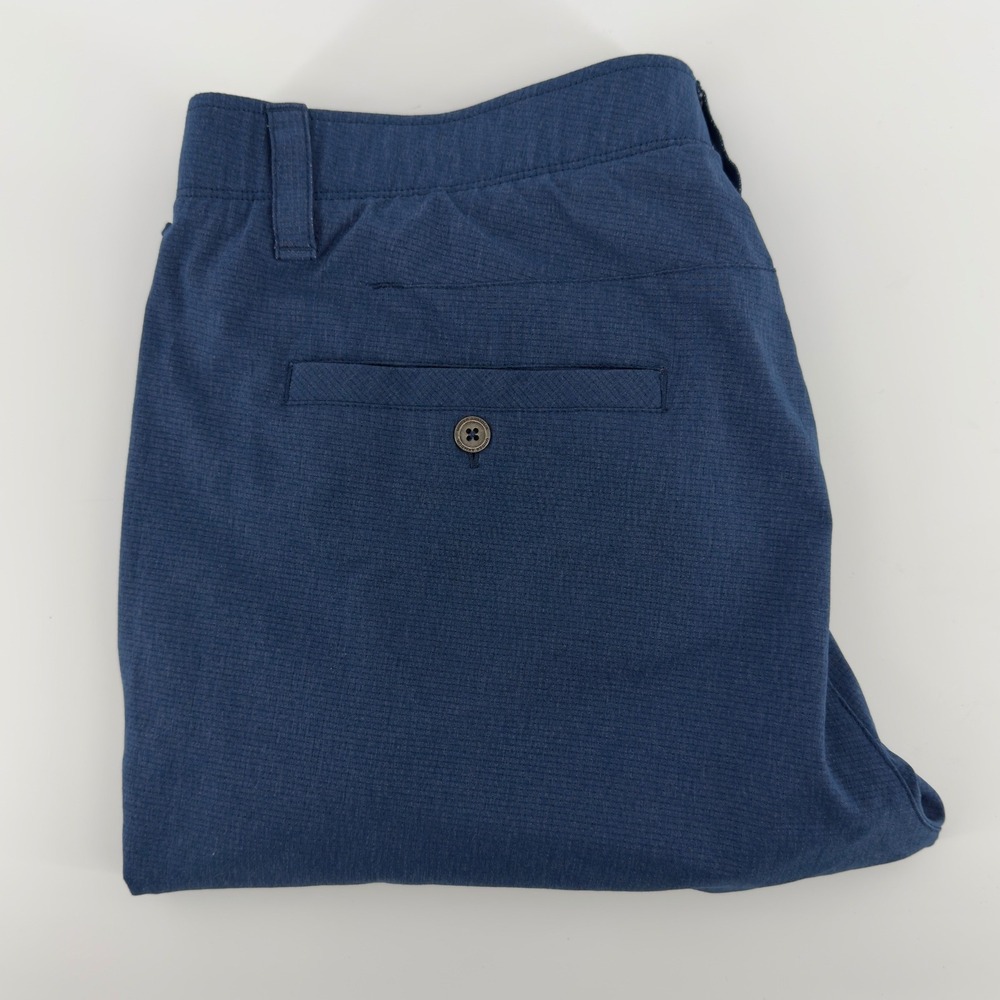Under Armour Men's Golf Pants Blue Flat Front Straight Leg Size 38x30